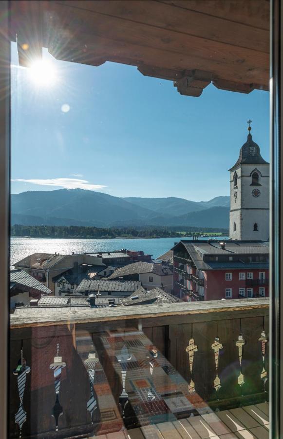 Aberseeblick Pension Ellmauer Saint Wolfgang Esterno foto