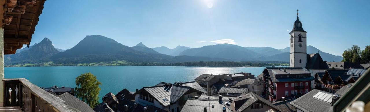 Aberseeblick Pension Ellmauer Saint Wolfgang Esterno foto