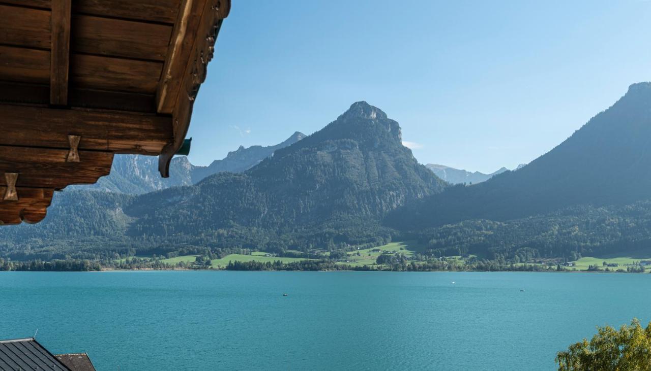 Aberseeblick Pension Ellmauer Saint Wolfgang Esterno foto