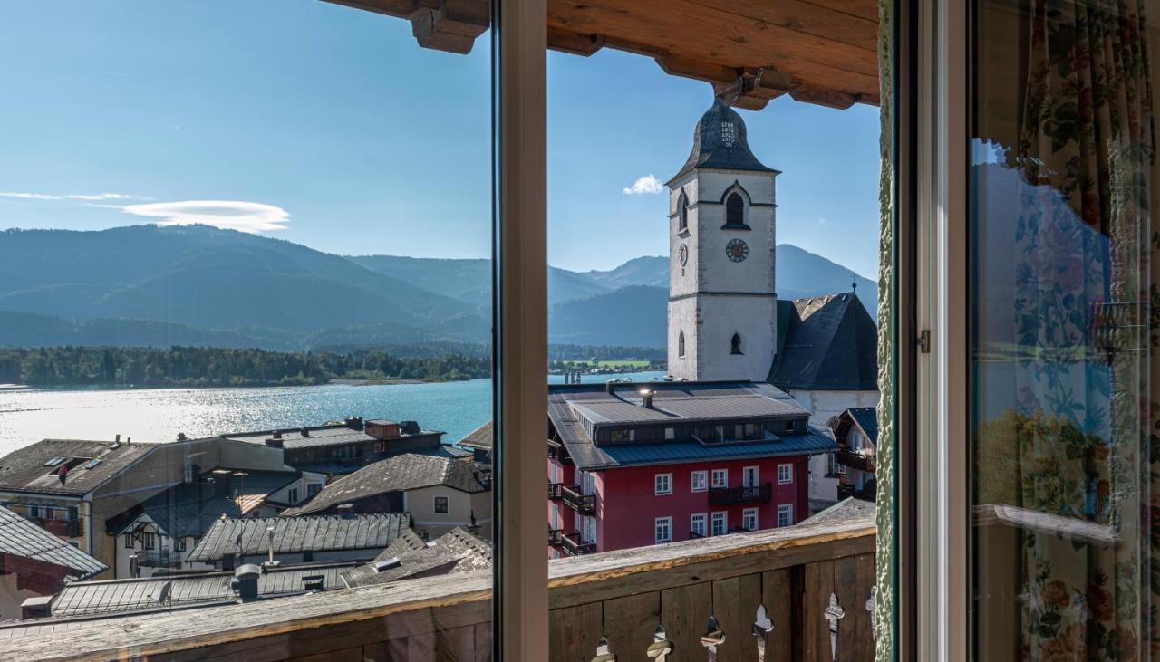 Aberseeblick Pension Ellmauer Saint Wolfgang Esterno foto