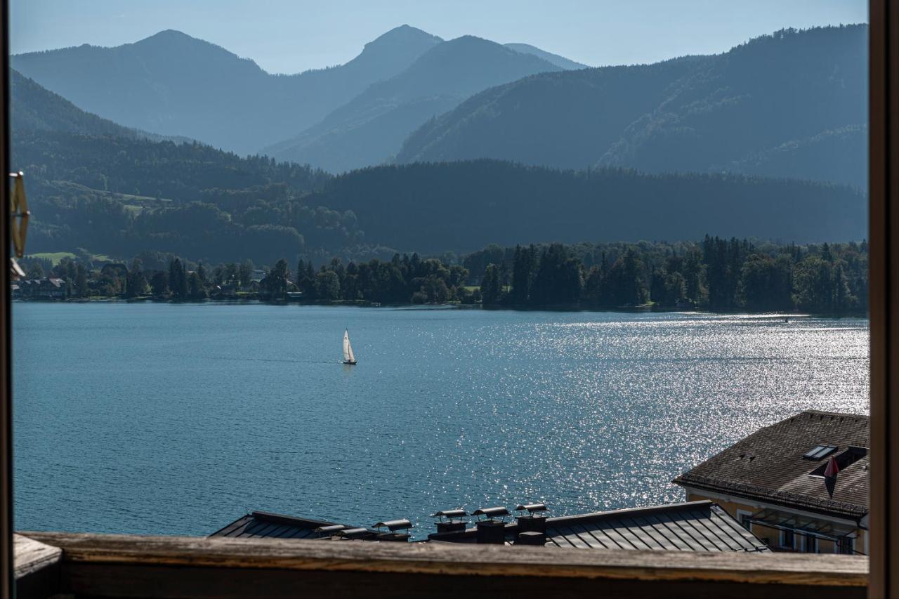 Aberseeblick Pension Ellmauer Saint Wolfgang Esterno foto