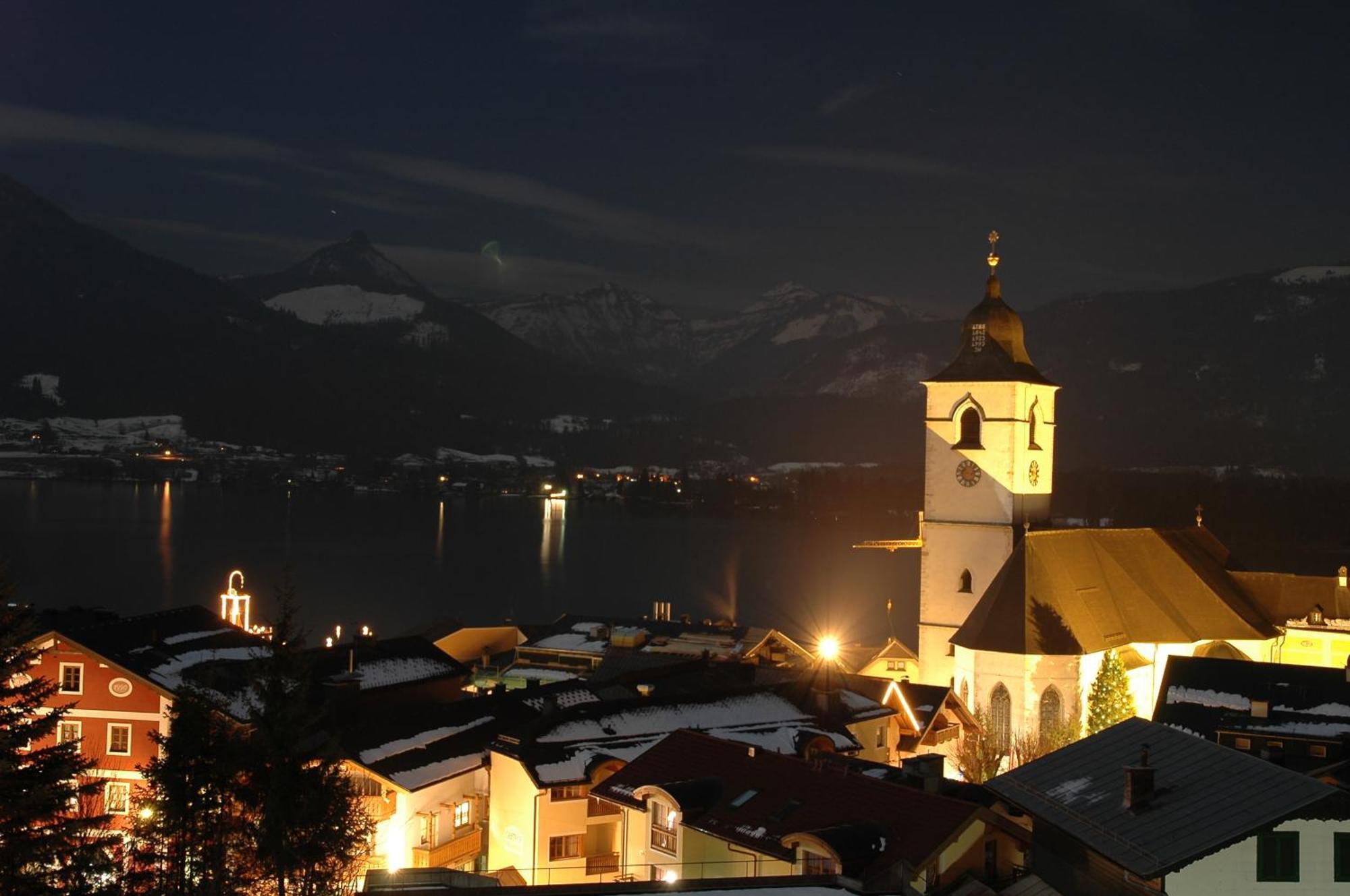 Aberseeblick Pension Ellmauer Saint Wolfgang Esterno foto