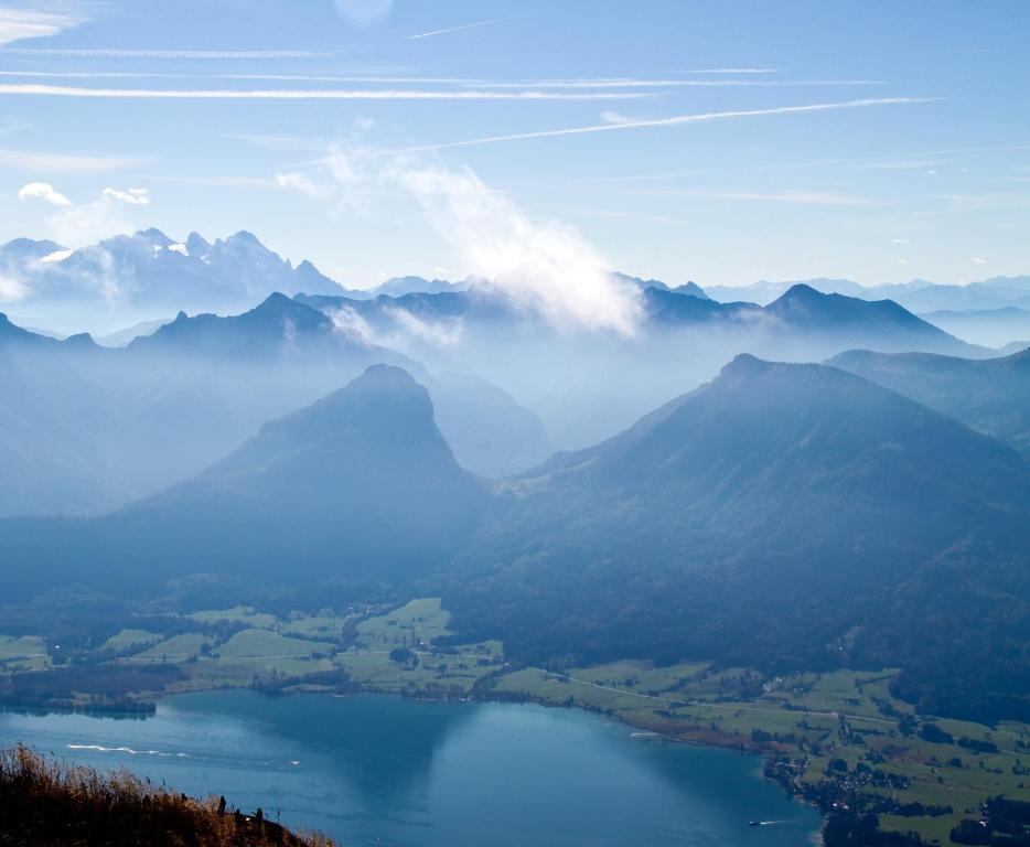 Aberseeblick Pension Ellmauer Saint Wolfgang Esterno foto