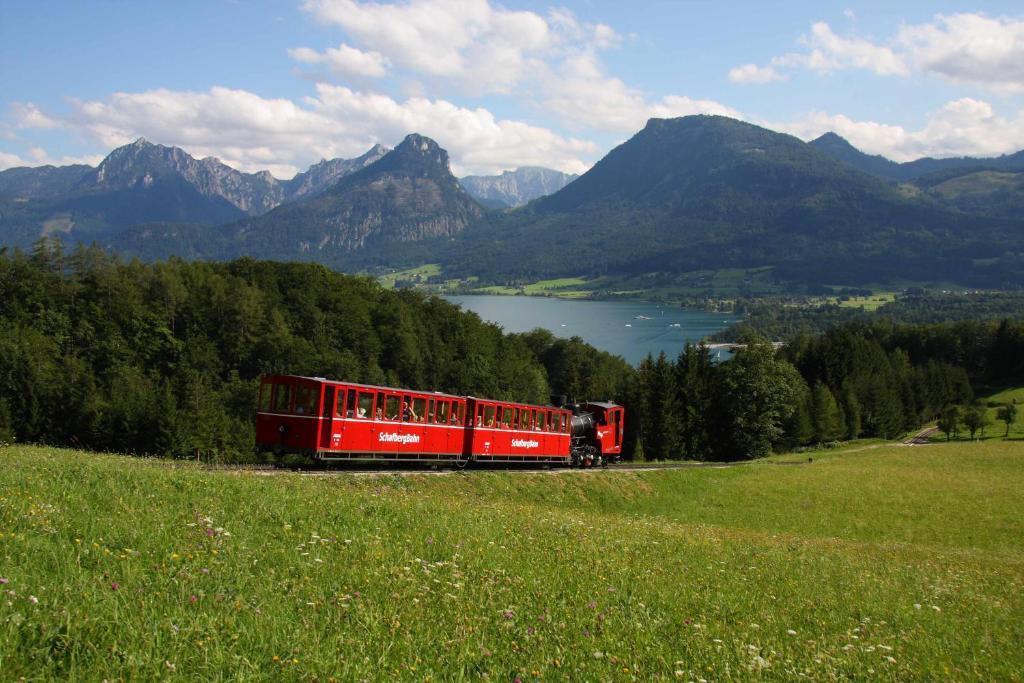 Aberseeblick Pension Ellmauer Saint Wolfgang Esterno foto